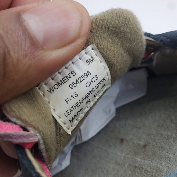 Sperry Top-Sider Preppy Casual Boat Shoes Loafers Women's Pink and Blue Size 5M - Picture 3 of 12